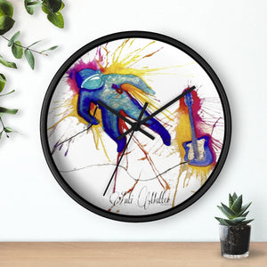 A MATTER COSMIC RIFF Wall clock