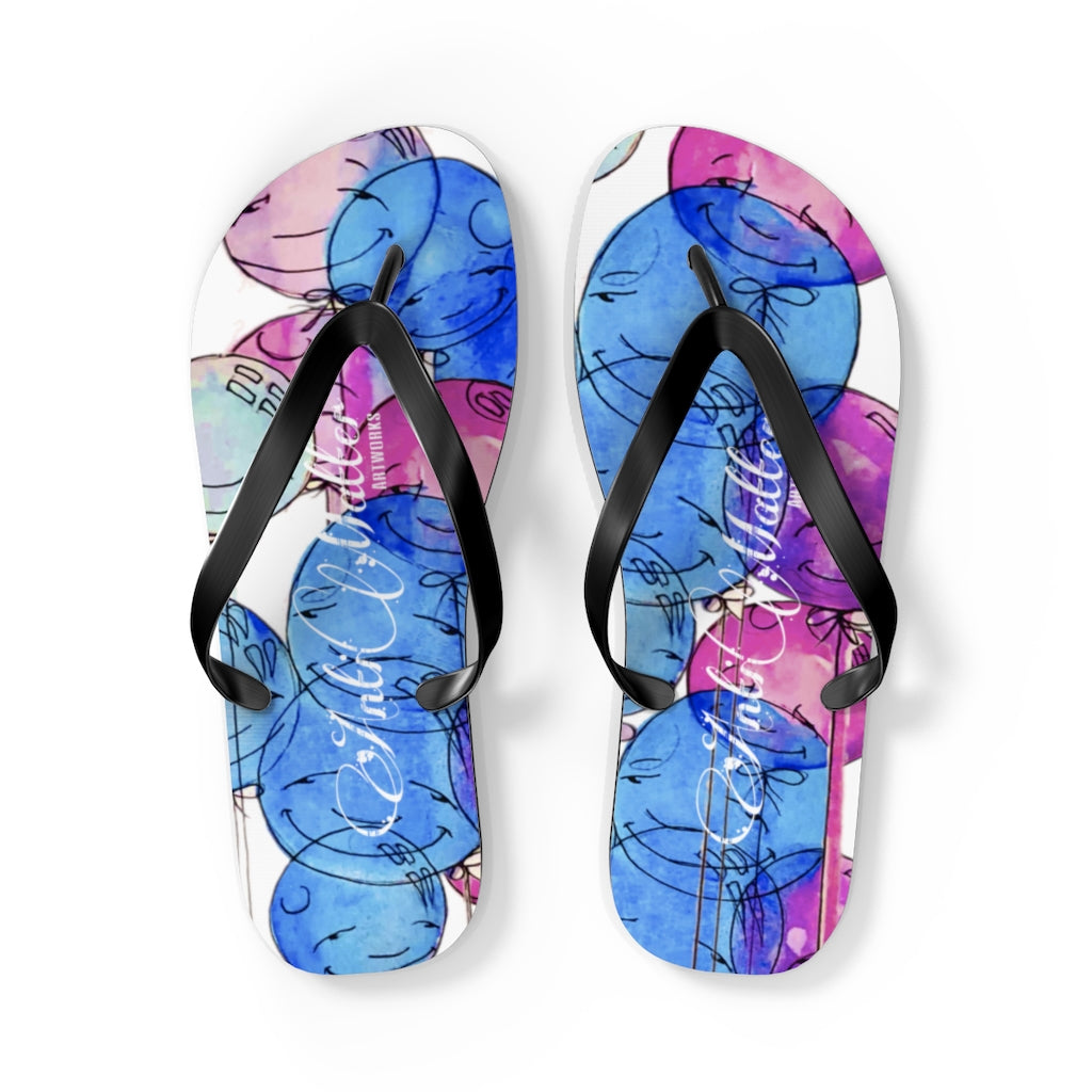 A MATTER BUHLOONS Flip Flops