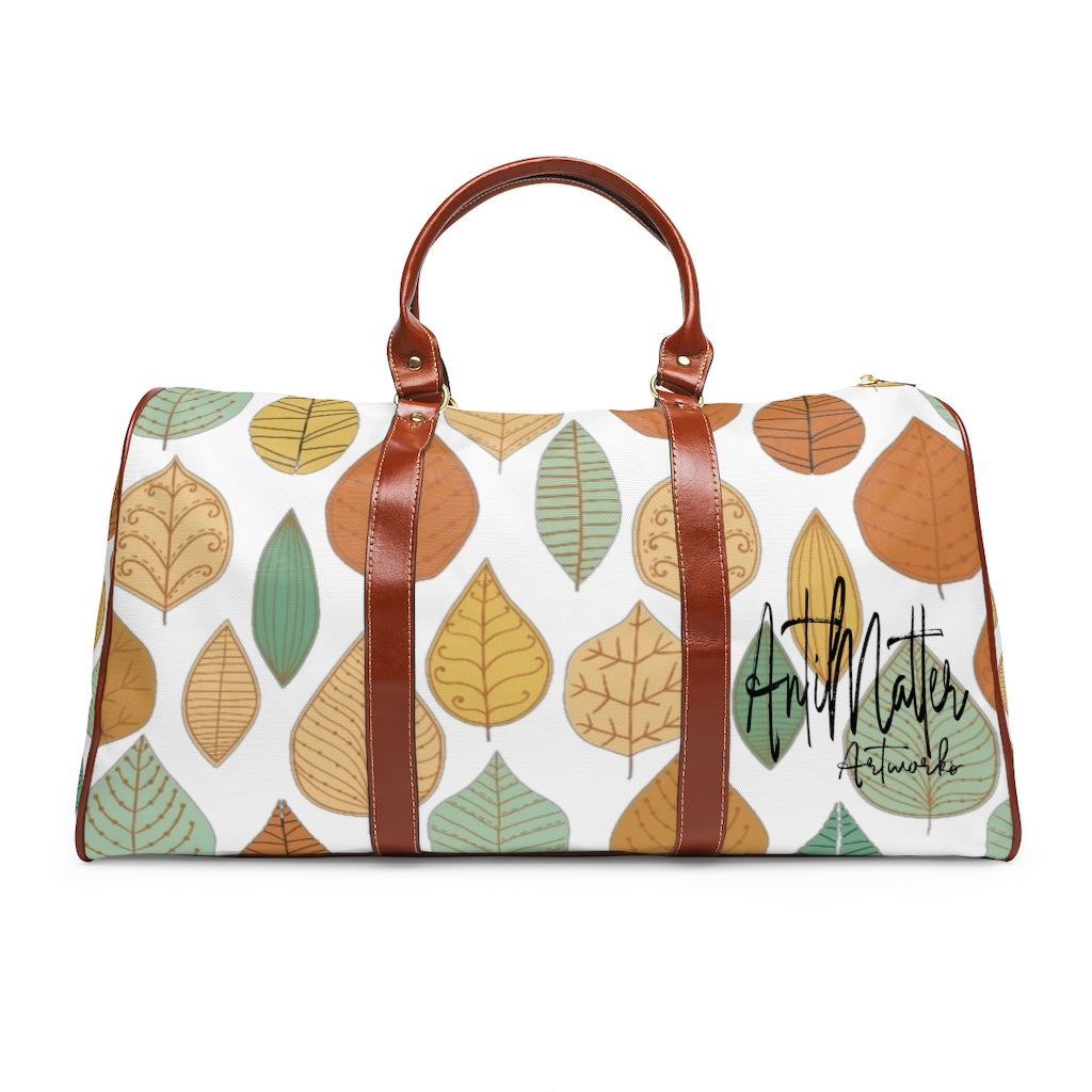 A MATTER TREE  LEAVES Waterproof Travel Bag