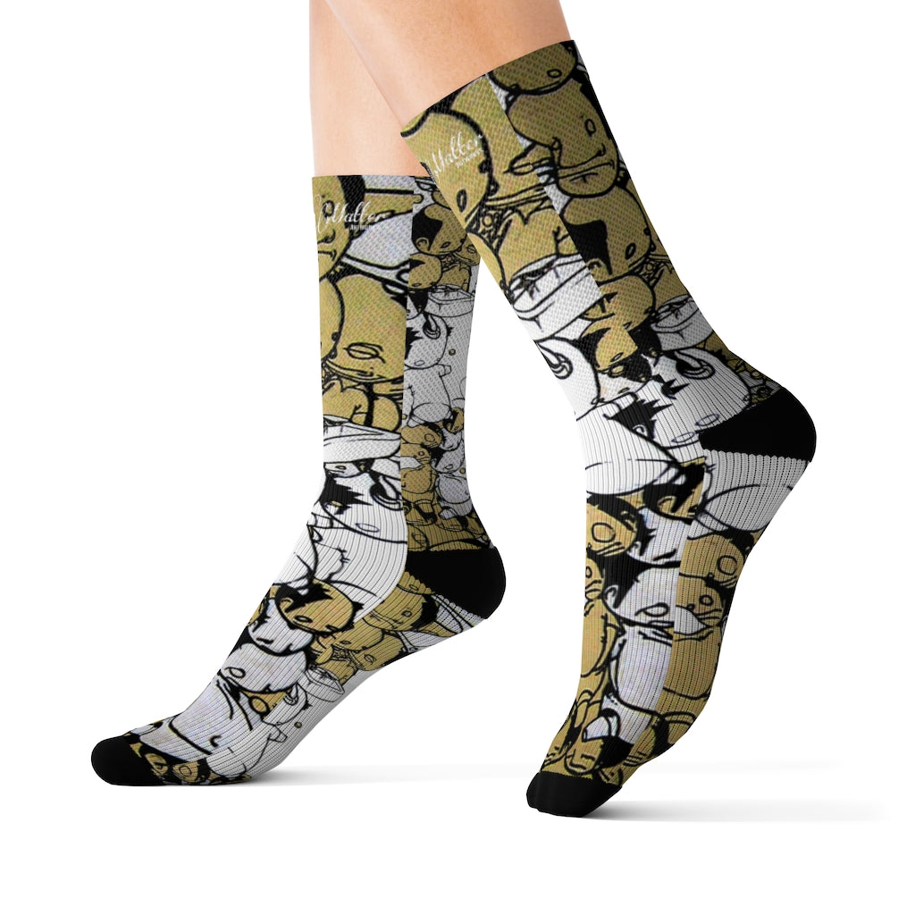 SINK FACE Sublimation Socks