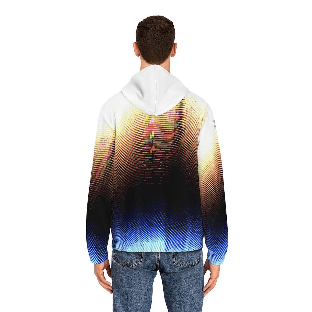 A MATTER" PRISM "Men's Full-Zip Hoodie (AOP)