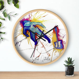 A MATTER COSMIC RIFF Wall clock